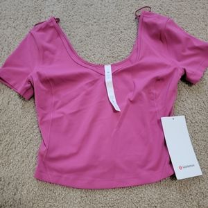 Lululemon hot pink top